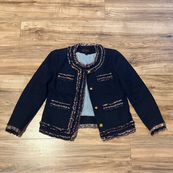 100% Cotton Tweed Jacket - Picture 1 of 3